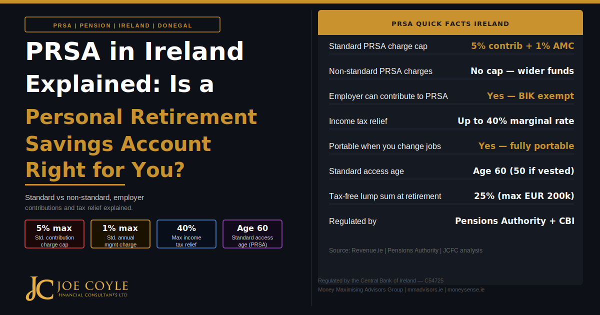 PRSA Ireland Explained: Is a Personal Retirement Savings Account Right for You?